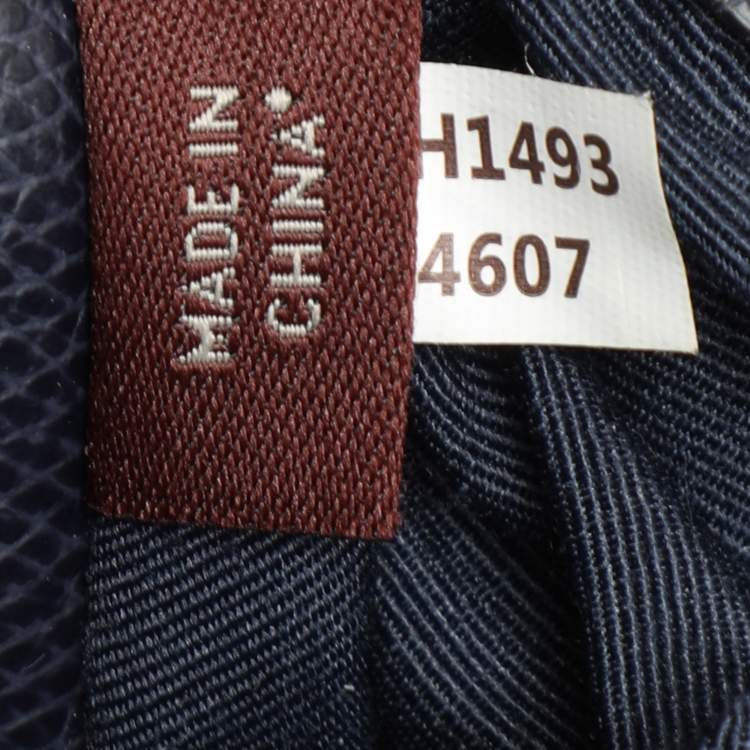 Pre Owned Coach Navy Blue Leather Margot Satchel