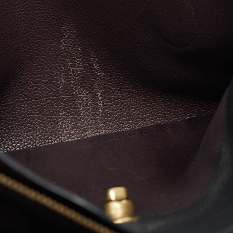 Pre Owned Coach Black Leather and Suede Lora Carryall Satchel