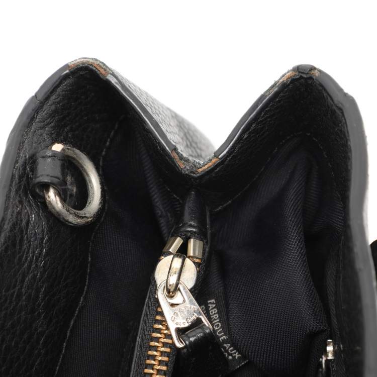 Pre Owned Coach Black Leather Christie Carryall Satchel