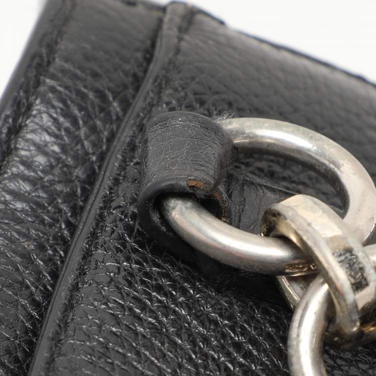 Pre Owned Coach Black Leather Christie Carryall Satchel