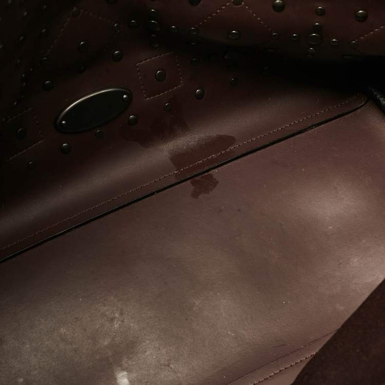 Pre Owned Coach Black Leather Upcrafted Market Tote