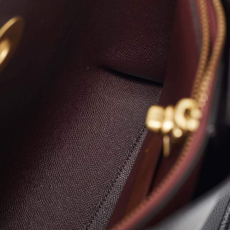 Pre Owned Coach Black Leather Willow Tote