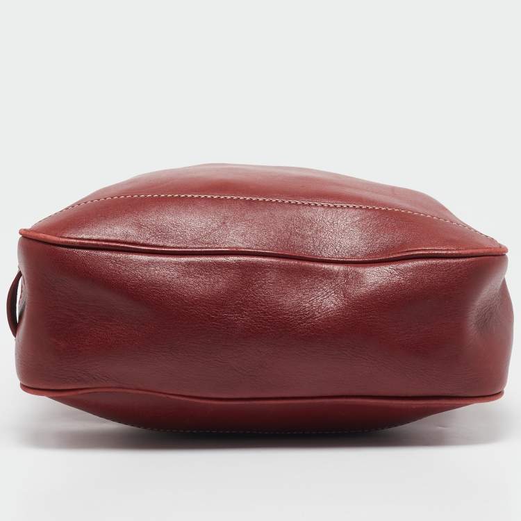 مملوكة مسبقًا Coach Red Leather Hampton Market Lunch Tote