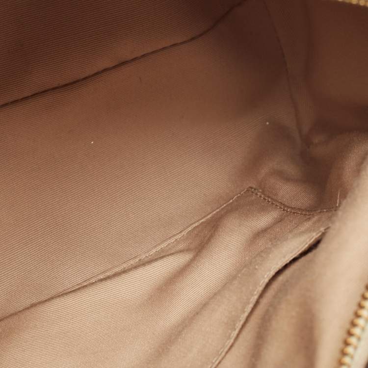 مملوكة مسبقًا Coach Beige Leather Mini Bennett Satchel