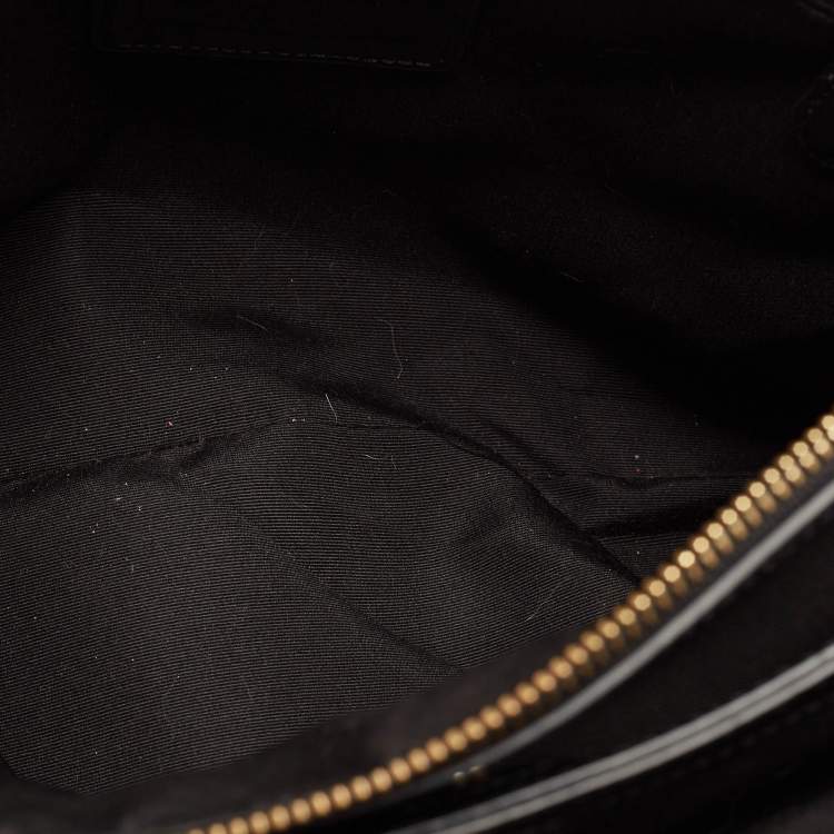 Pre Owned Coach Black Leather Large Christie Carryall Satchel