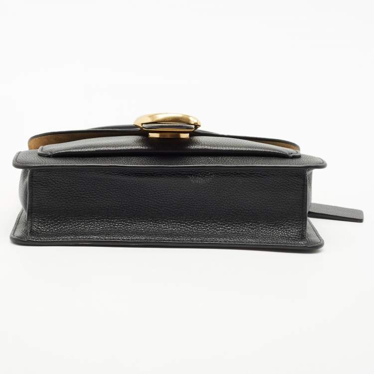 Pre Owned Coach Black Leather Tabby 26 Shoulder Bag