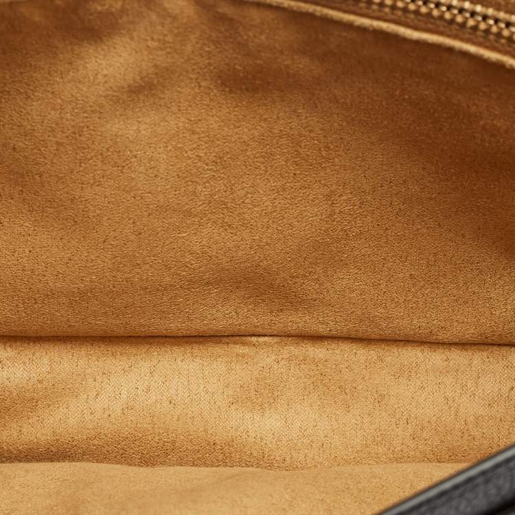 Pre Owned Coach Black Leather Tabby 26 Shoulder Bag