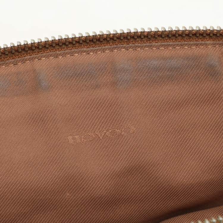 Pre Owned Coach Brown Pebbled Leather Prairie Satchel