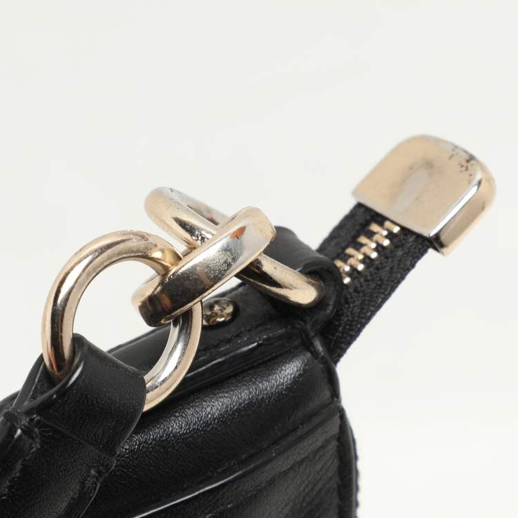 Pre Owned Coach Black Leather Chelsea Crossbody Bag