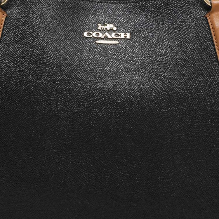 Pre Owned Coach Black Leather Ava Tote