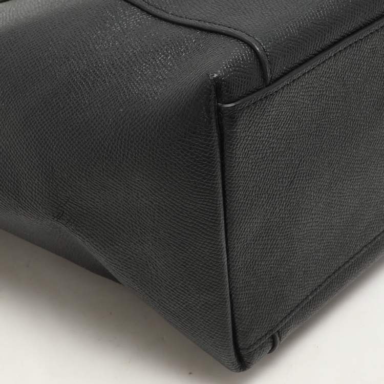 Pre Owned Coach Black Leather Ava Tote