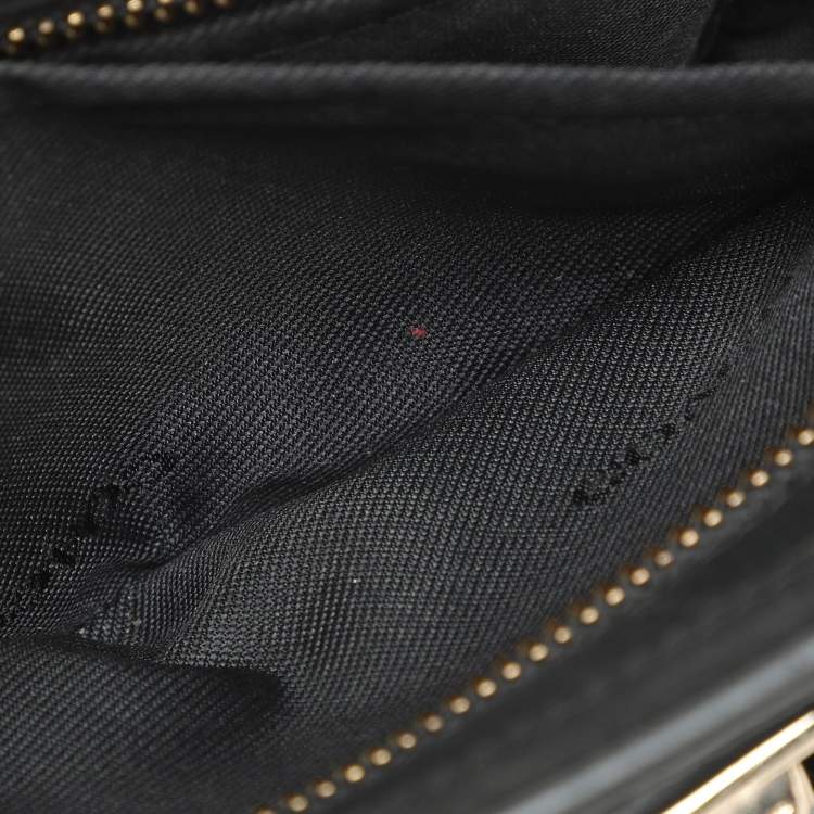 Pre Owned Coach Black Leather Swagger 20 Tote