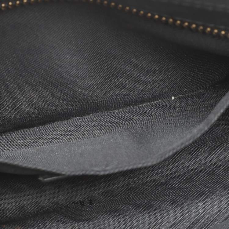 Pre Owned Coach Black Leather Swagger 20 Tote