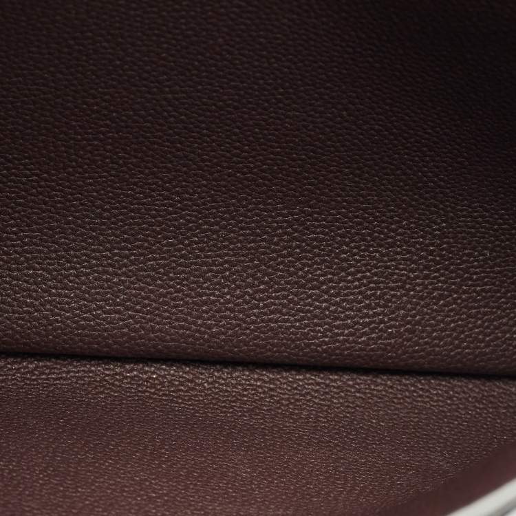 Pre Owned Coach Black Leather and Suede Lora Carryall Satchel