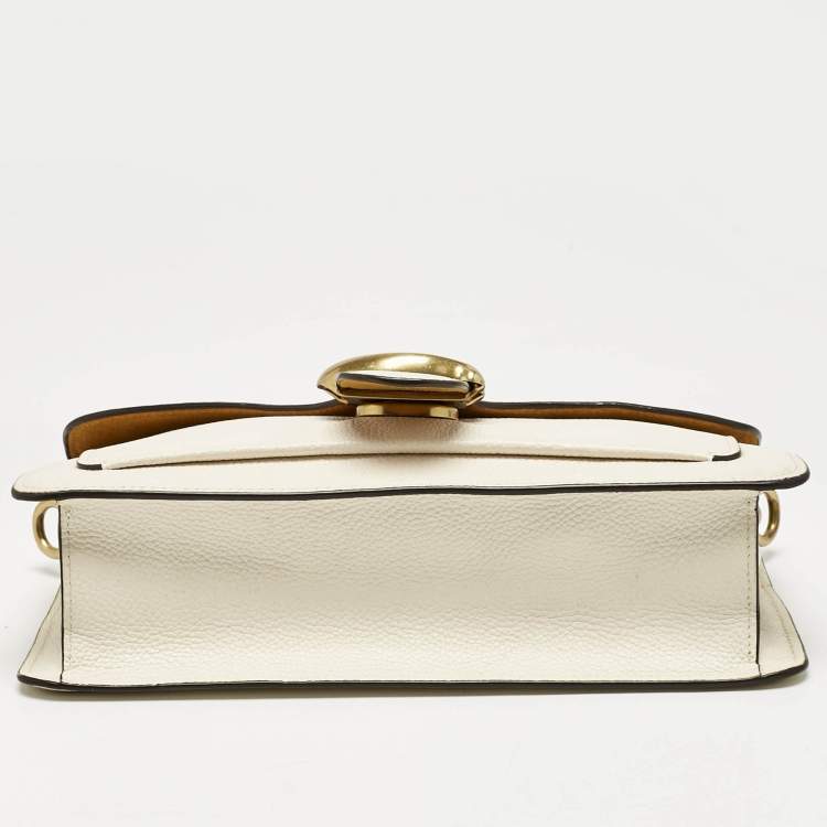 Pre Owned Coach Off White Leather Tabby 26 Shoulder Bag