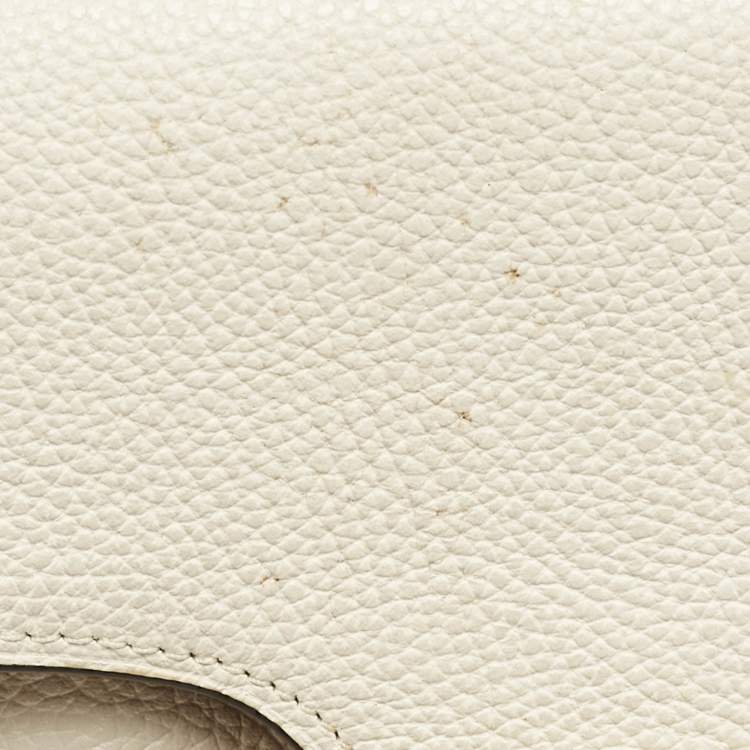 Pre Owned Coach Off White Leather Tabby 26 Shoulder Bag