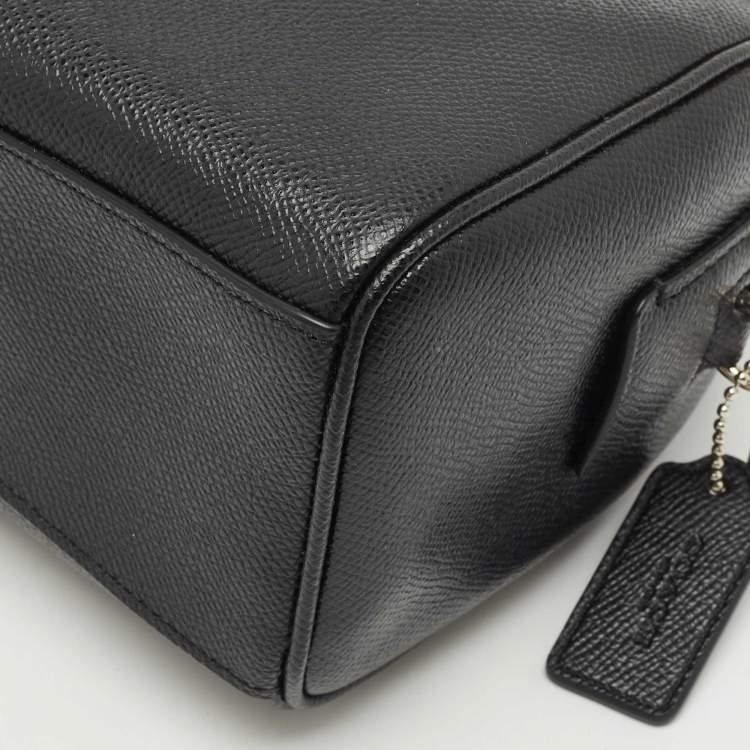 Pre Owned Coach Black Leather Bennett Crossbody Bag