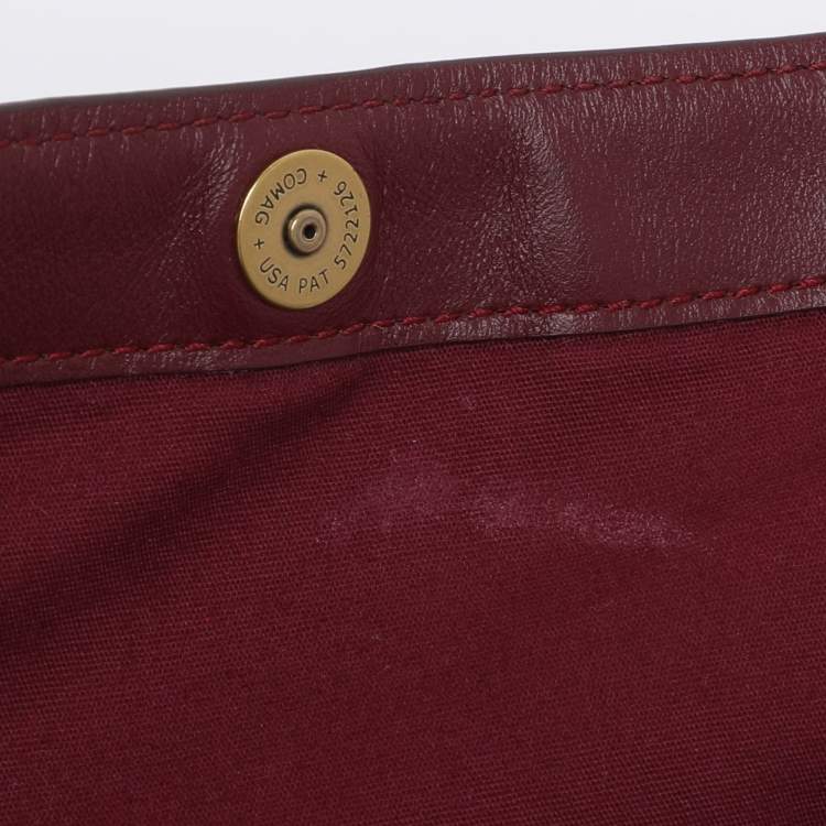 Pre Owned Coach Multicolor Coated Canvas and Leather Colorblock Dalton Shoulder Bag 