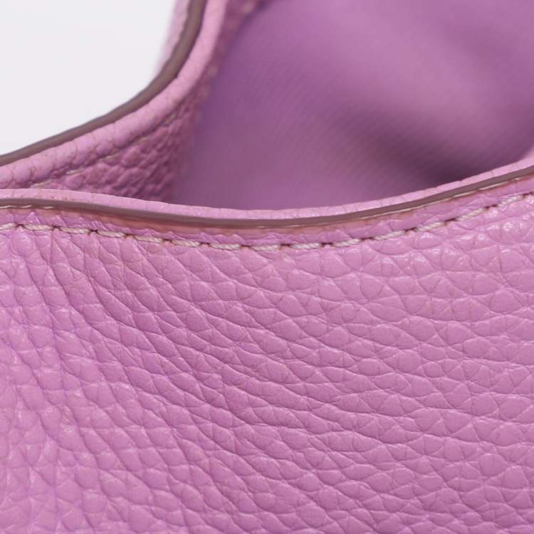 Pre Owned Coach Pink Leather Edie Shoulder Bag