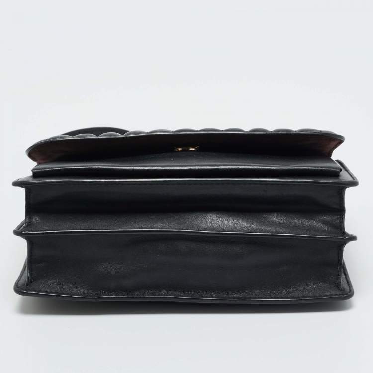 Pre Owned Coach Black Quilted Leather Klare Crossbody Bag