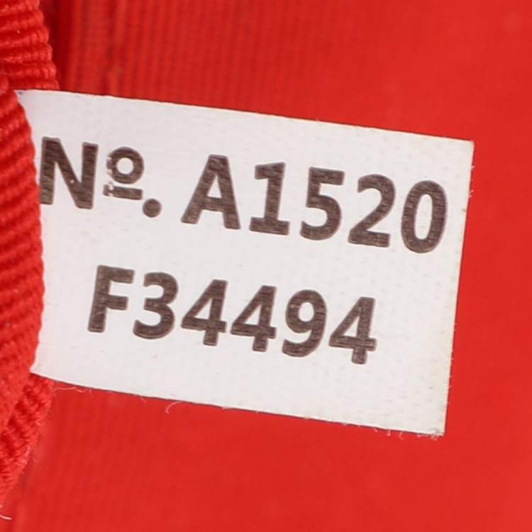 Pre Owned Coach Red Leather Kelsey Tote