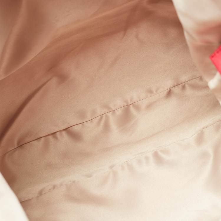 Pre Owned Coach Red Leather Madison Lindsey Satchel