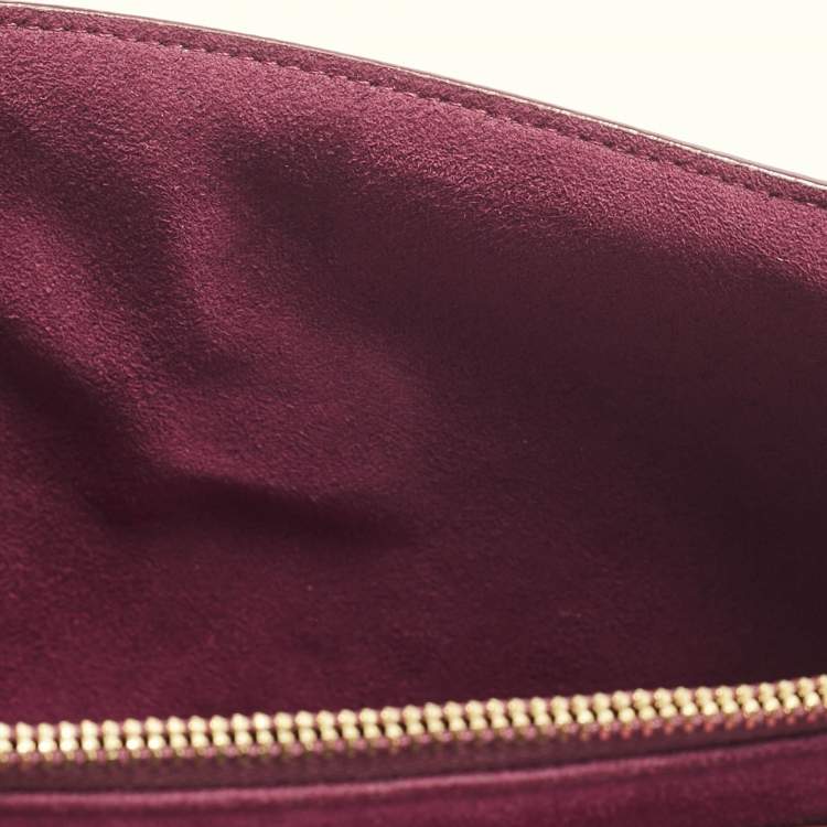 Pre Owned Coach Brown Signature Coated Canvas and Leather Parker Shoulder Bag