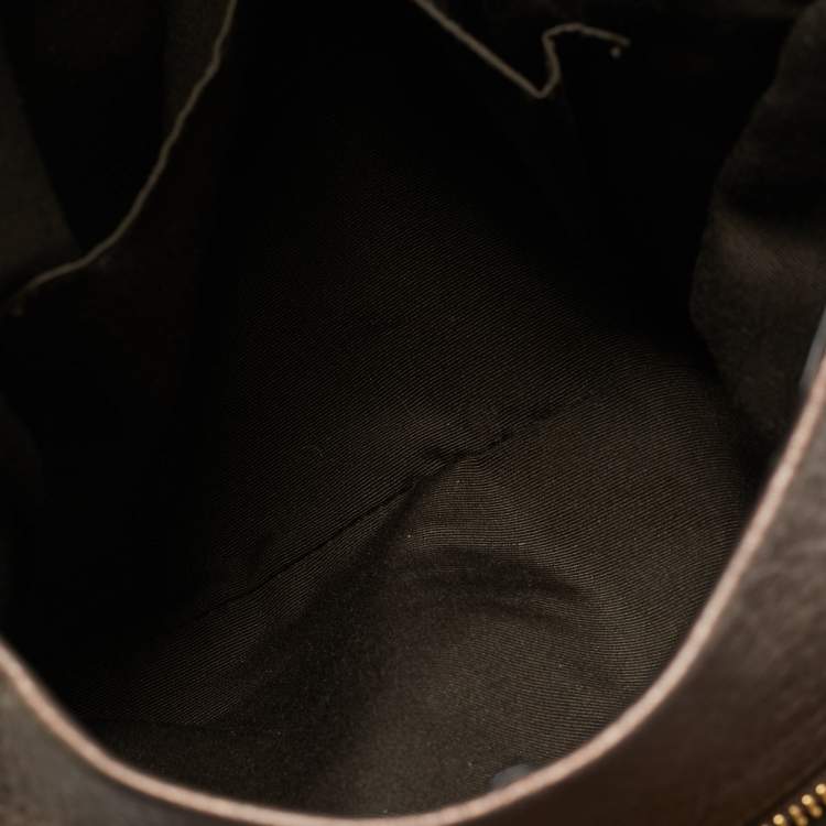 Pre Owned Coach Copper Brown Leather Phoebe Madison Shoulder Bag