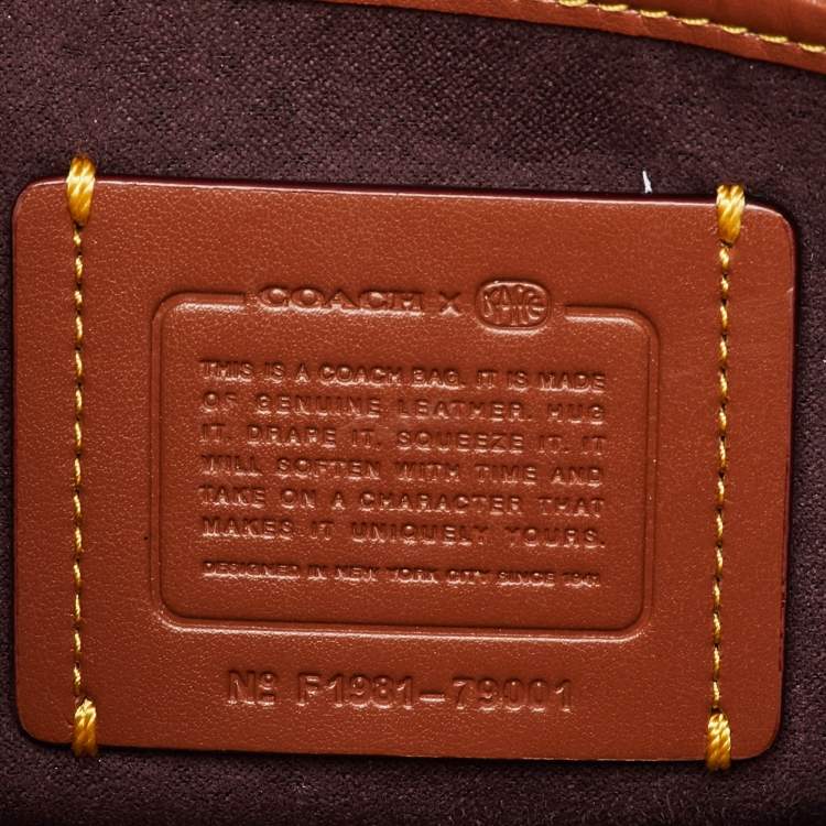 مملوكة مسبقًا Coach Multicolor Floral Print Leather Tabby Shoulder Bag