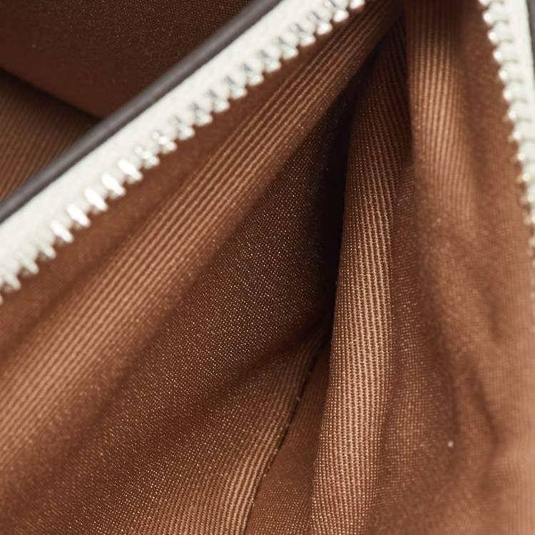 مملوكة مسبقًا Coach White Leather Mini Nina Tote