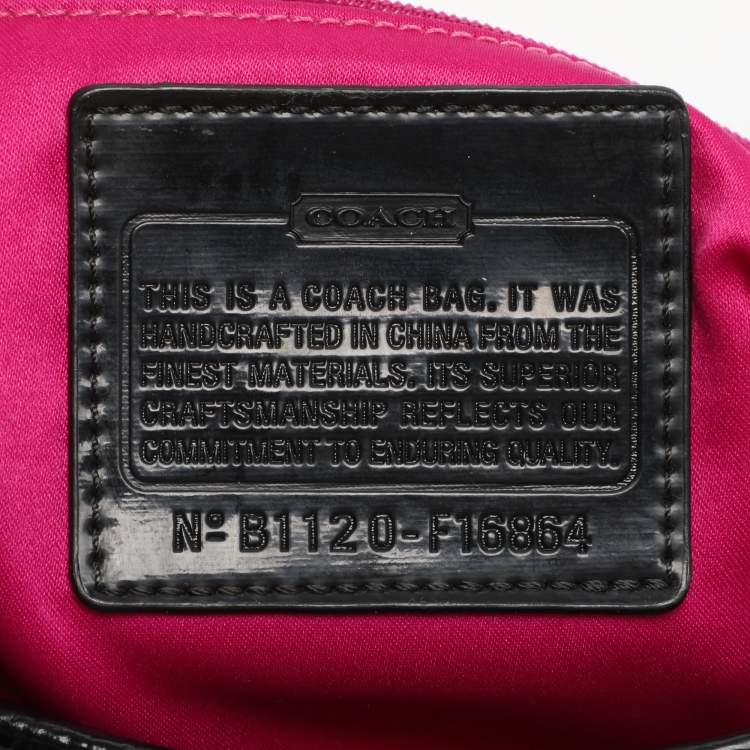 Pre Owned Coach Multicolor Graffiti Fabric Poppy Crossbody Bag