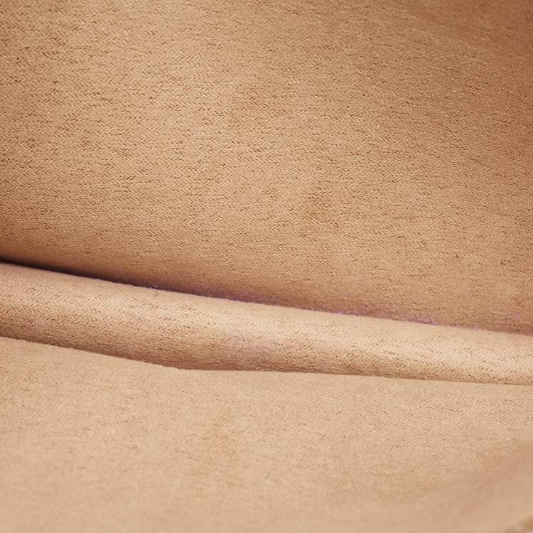 Pre Owned حقيبة كروس بودي كوتش كلير جلد بيج بنقشة الكروكو