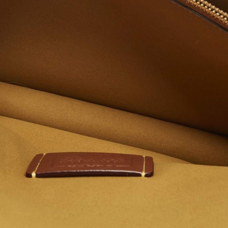 Pre Owned Coach Off White Leather Tabby 26 Shoulder Bag