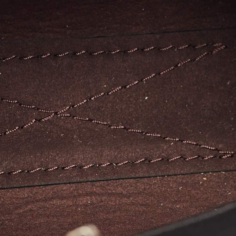 Pre Owned Coach Troupe 16 Black/Green Leather and Snakeskin Tote