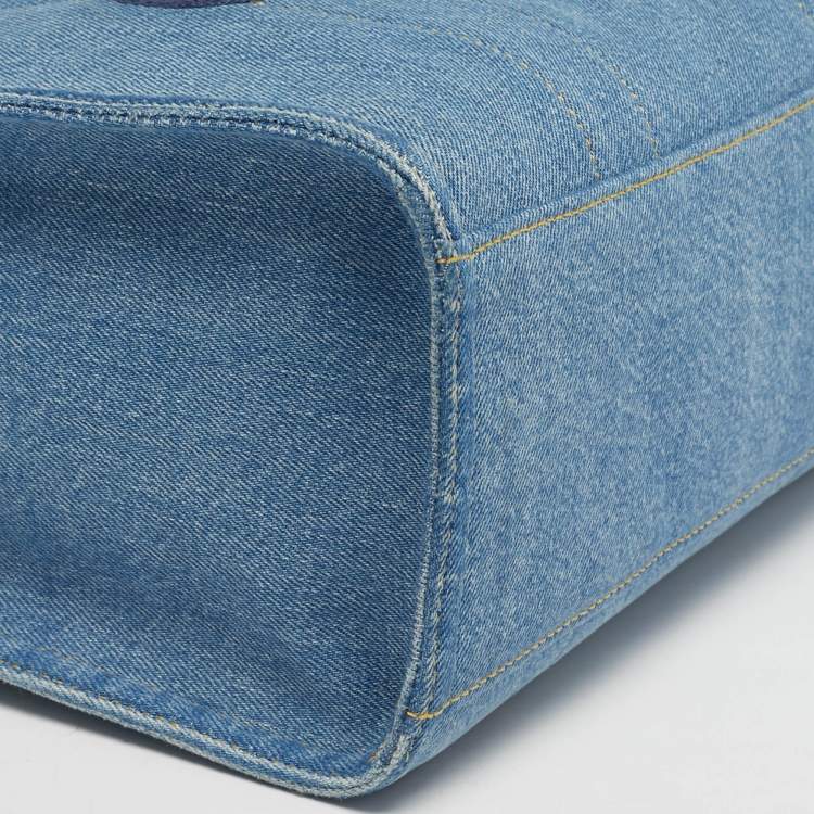 مملوكة مسبقًا Coach Cargo Blue Denim Tote