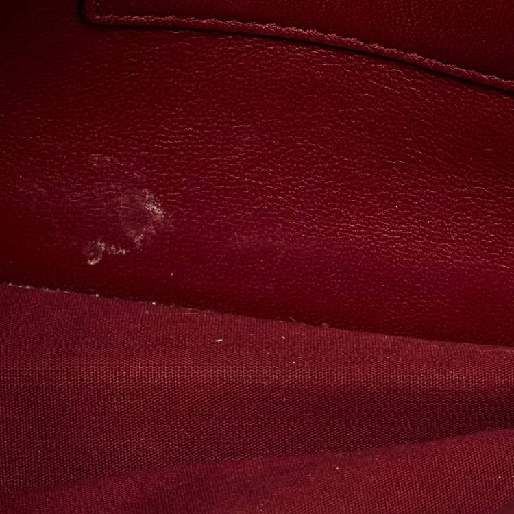 Pre Owned Coach Riley Brown Signature Coated Canvas Crossbody Bag