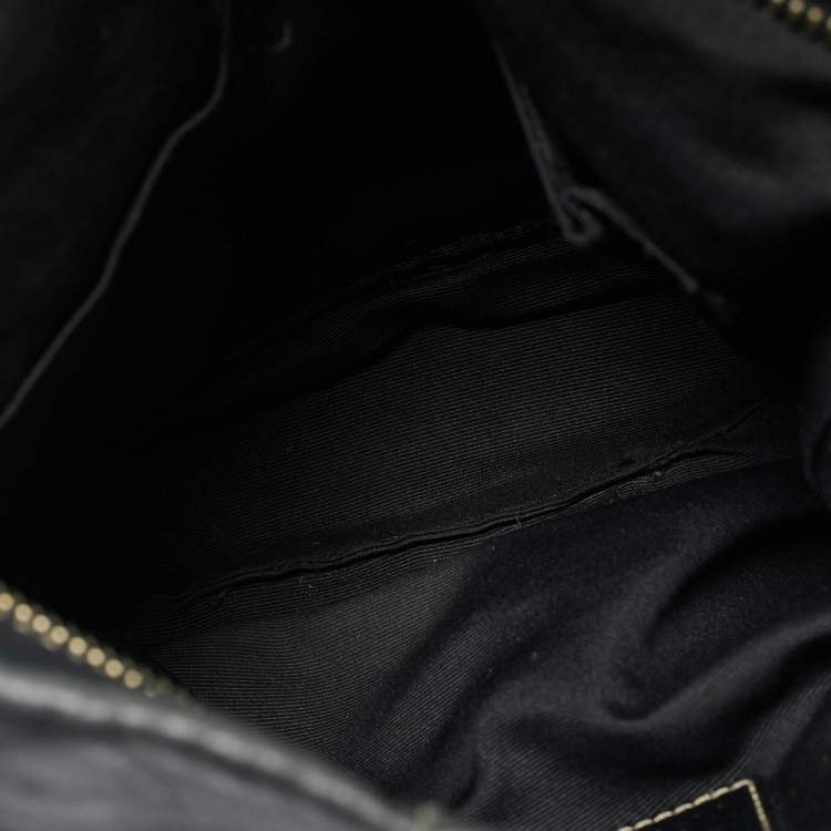 Pre Owned Coach Soho Black Leather Crossbody Bag