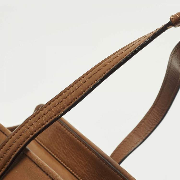 مملوكة مسبقًا Coach Taylor Alexis Brown Leather Carryall Tote