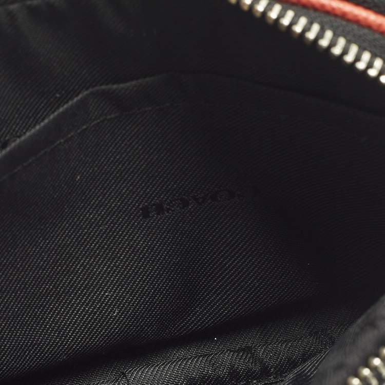 Pre Owned Coach x Coachella Dreamweaver Double Zip Multicolor Leather Crossbody Bag