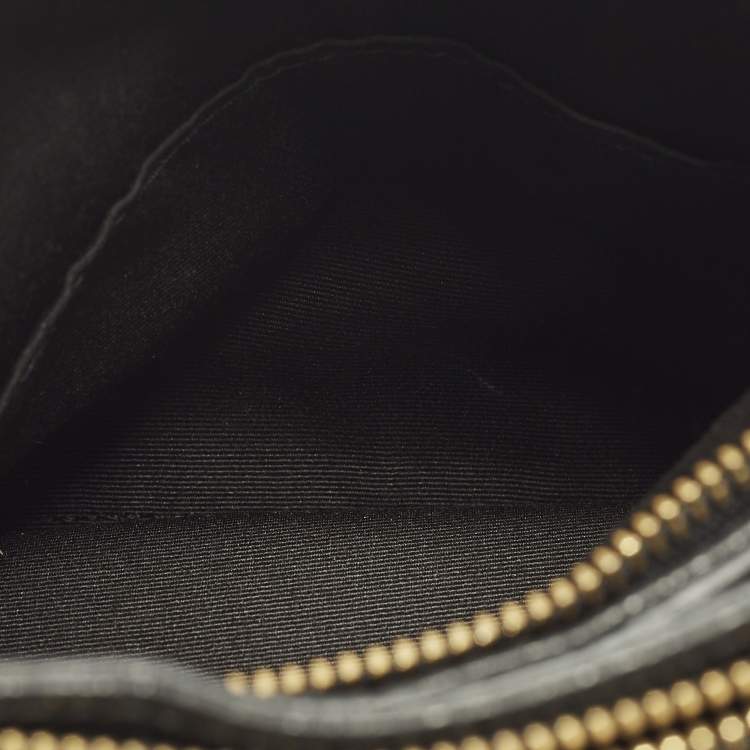 Pre Owned Coach Christie Carryall Black Leather Satchel