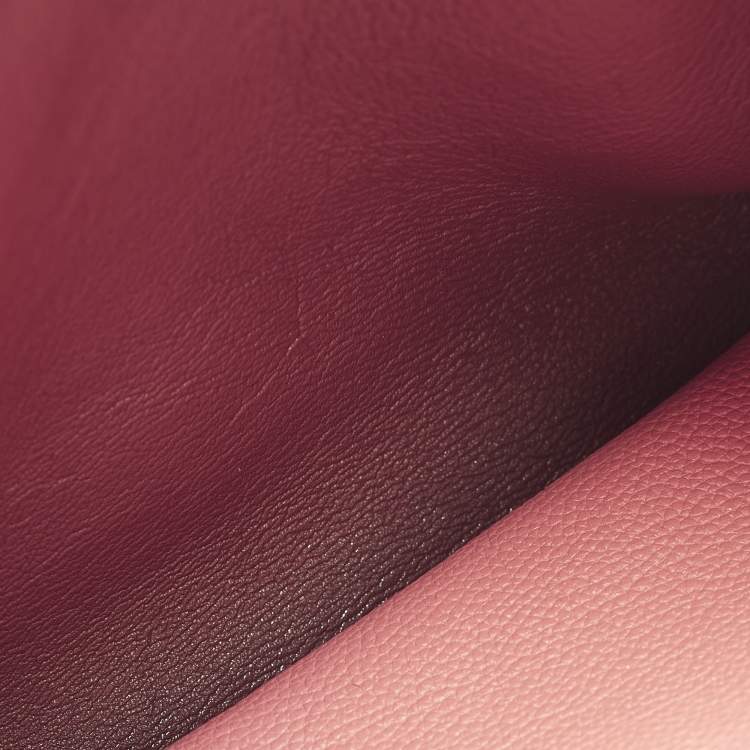 Pre Owned Coach Hadley Tricolor Leather Hobo