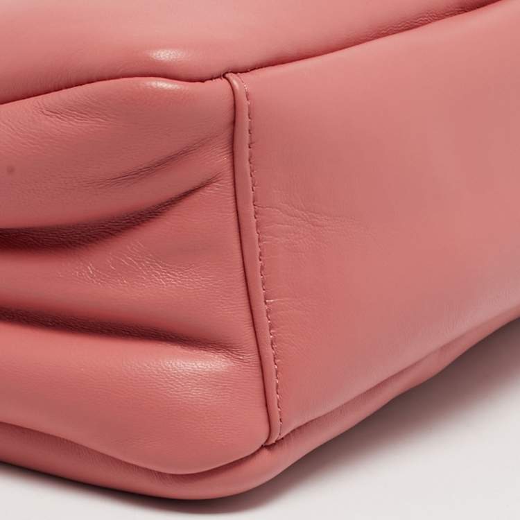 Pre Owned Coach Pillow Tabby 26 Pink Leather Shoulder Bag