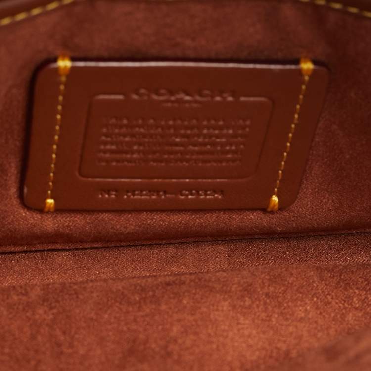 Pre Owned Coach Tabby 26 Beige/Brown Signature Coated Canvas and Leather Shoulder Bag