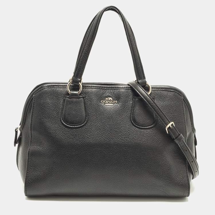 Pre Owned Coach Nolita Black Leather Satchel