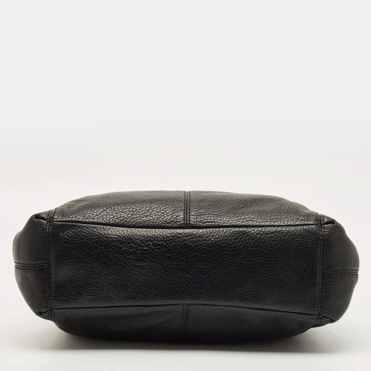 Pre Owned Coach Legacy Lexy Black Leather Shoulder Bag