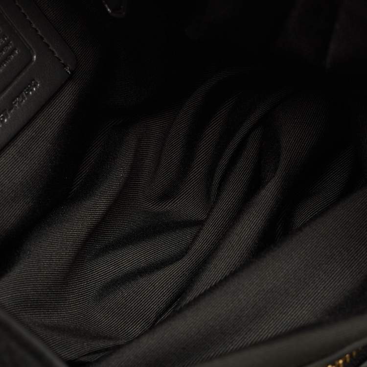 Pre Owned Coach Legacy Lexy Black Leather Shoulder Bag