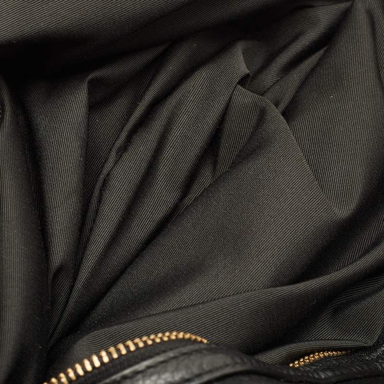 Pre Owned Coach Legacy Lexy Black Leather Shoulder Bag