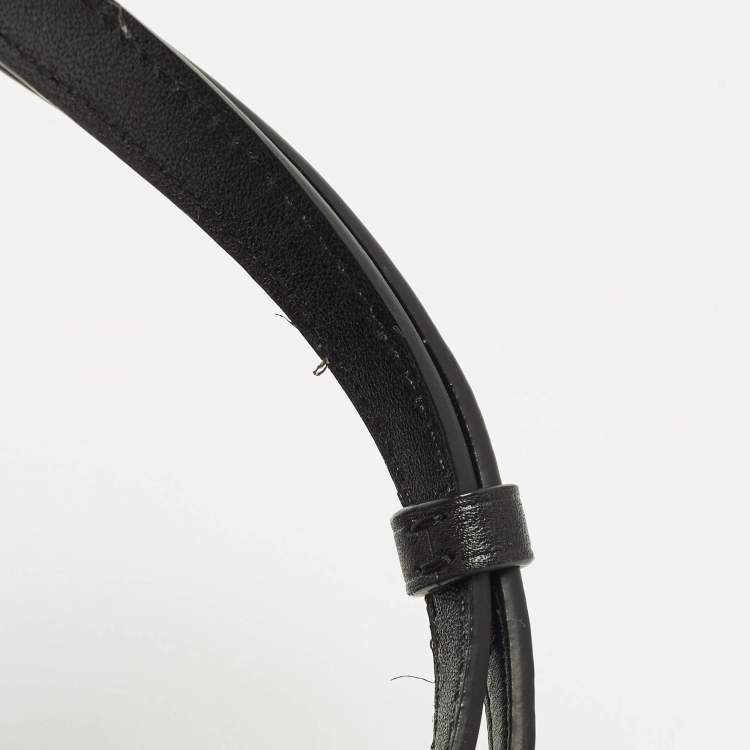 Pre Owned Coach Crosby Carryall Black/Grey Signature Canvas and Leather Tote