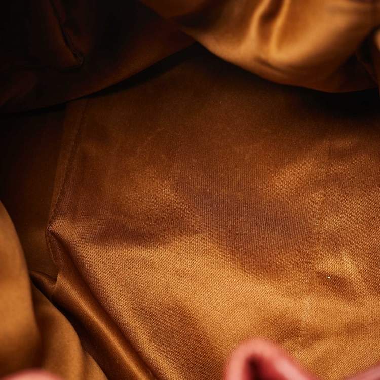 مملوكة مسبقًا حقيبة كتف كوتش جلد أحمر بخيط ماكدسون