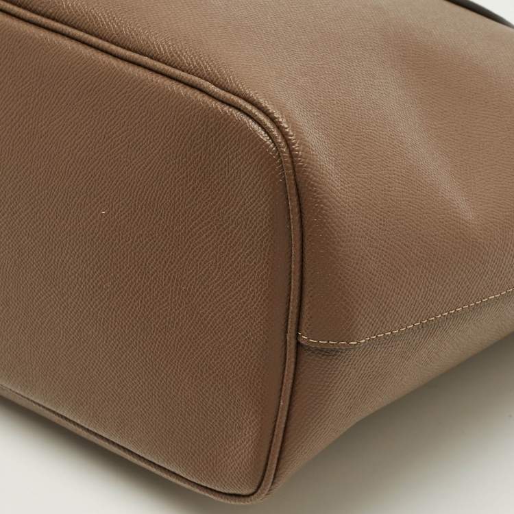 Pre Owned Coach Gallery Brown Leather Tote